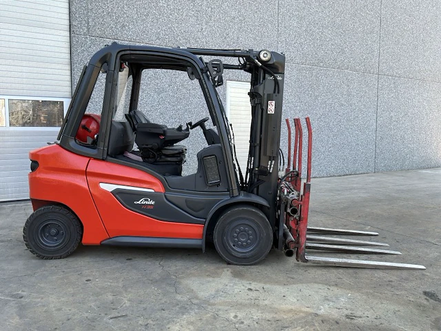 2021 linde h35t heftruck met dubbele vork - afbeelding 33 van  37