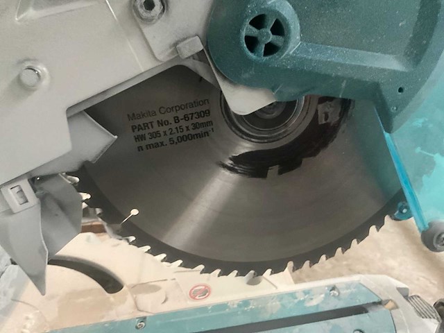 2021 makita ls1219l afkortcirkelzaagmachine - afbeelding 6 van  8