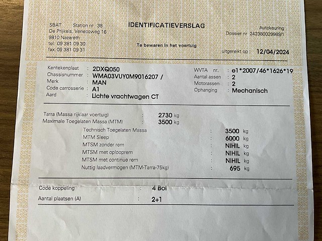2021 man tge 3.180 ingerichte camionette - automaat, trekhaak, airco - afbeelding 72 van  72