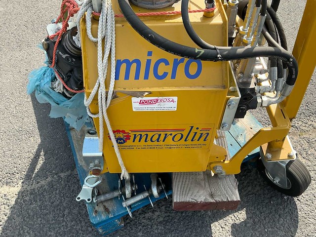 2021 marolin micro hydraulische armmaaier - afbeelding 14 van  16