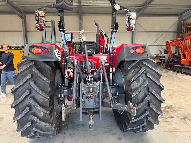 2021 massey ferguson 4708 met fl.3416x voorlader - vierwielaangedreven landbouwtractor - afbeelding 4 van  11