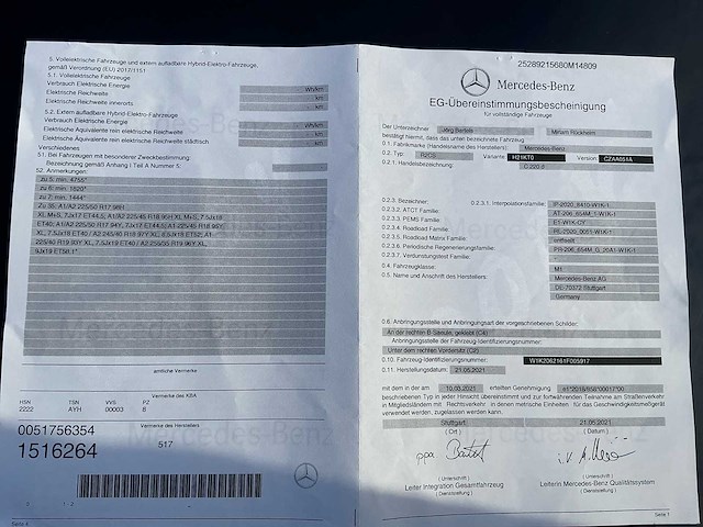 2021 mercedes-benz c-klasse 220 d 9g-tronic personenauto - afbeelding 58 van  66