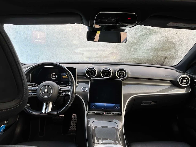 2021 mercedes-benz c180 1,5 auto mercedes-benz sedan – 1,5 benzine hybride – automatisch - afbeelding 10 van  47