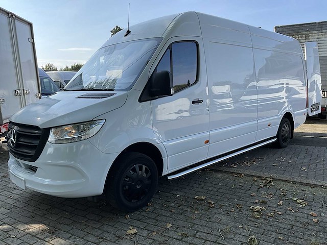 2021 mercedes-benz sprinter - 52000km - 3 pers - airco - afbeelding 1 van  54
