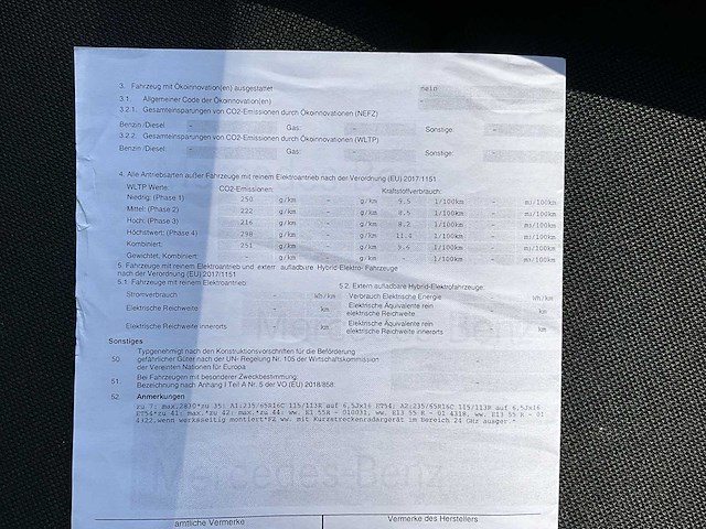 2021 mercedes-benz sprinter - 52000km - 3 pers - airco - afbeelding 48 van  54