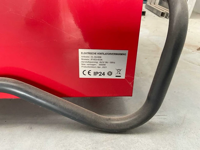 2021 monza ifh03-400v ventilatorverwarming - afbeelding 5 van  6