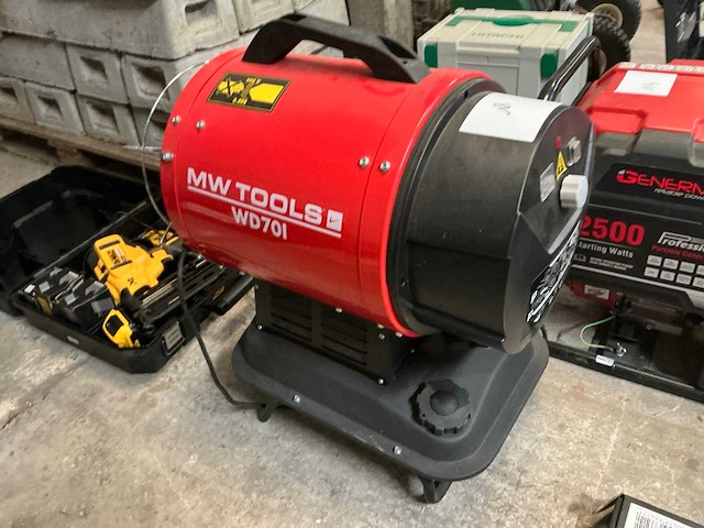 2021 mw tools wd70i heteluchtkanon - afbeelding 3 van  5