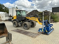 2021 new holland w80c lr wiellader met 2 bakken, palletvork en ap-leveler - afbeelding 15 van  15
