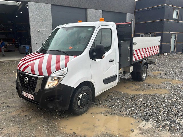 2021 nissan nv400 vrachtwagen met kantelbare laadbak - afbeelding 1 van  24