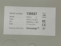 2021 nivcomp pi637s waterpas - afbeelding 2 van  3
