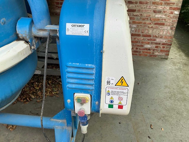 2021 omaer c360 pv08 elektrische betonmolen - afbeelding 5 van  6