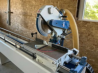 2021 omga tr2b ce nc int 5500 oleo industriële dubbele afkortzaagmachine - afbeelding 6 van  15