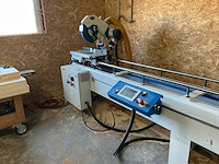 2021 omga tr2b ce nc int 5500 oleo industriële dubbele afkortzaagmachine - afbeelding 10 van  15
