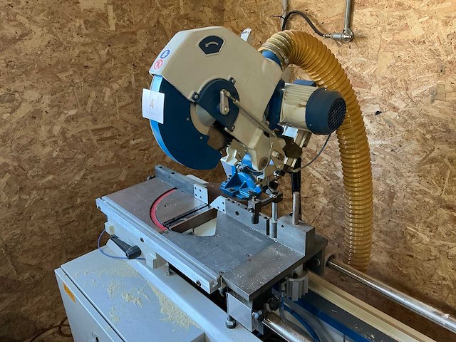 2021 omga tr2b ce nc int 5500 oleo industriële dubbele afkortzaagmachine - afbeelding 12 van  15