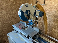 2021 omga tr2b ce nc int 5500 oleo industriële dubbele afkortzaagmachine - afbeelding 12 van  15