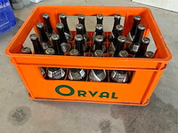 2021 orval-bierbak met 24 flesjes orval trappist bier - afbeelding 1 van  2