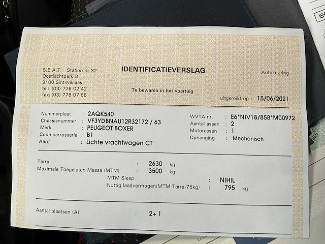 2021 peugeot boxer - afbeelding 35 van  39