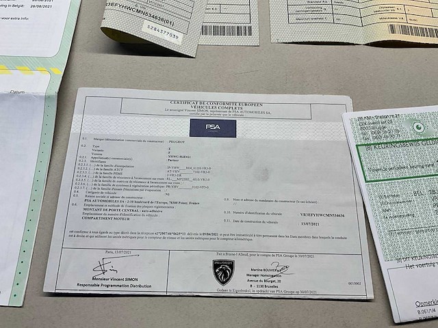 2021 peugeot partner - afbeelding 22 van  24