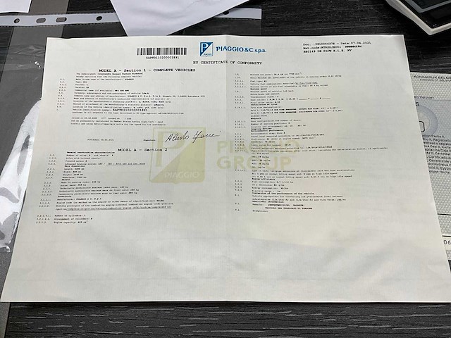 2021 piaggio td1 motorfiets - afbeelding 15 van  24