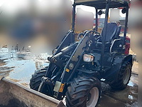 2021 pitbull x27-45 knik wiellader - 830h– hydraulische snelwissel – incl. grondbak & palletvorken - afbeelding 2 van  7