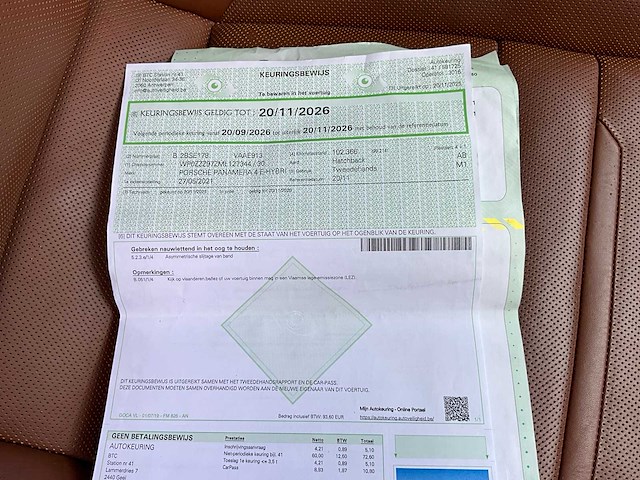 2021 porsche panamera 4 e-hybrid - afbeelding 50 van  60