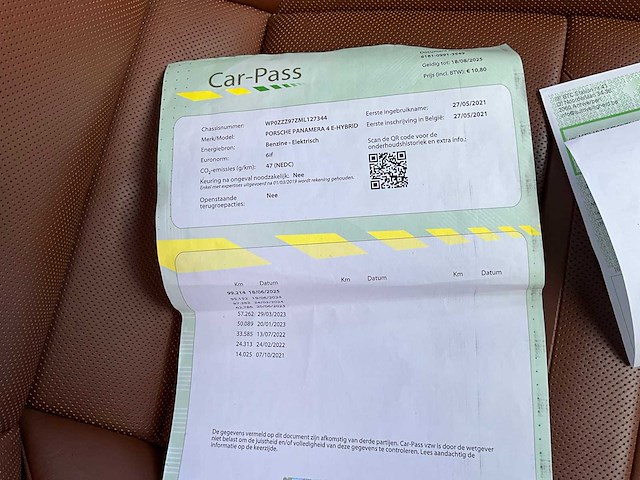 2021 porsche panamera 4 e-hybrid - afbeelding 51 van  60