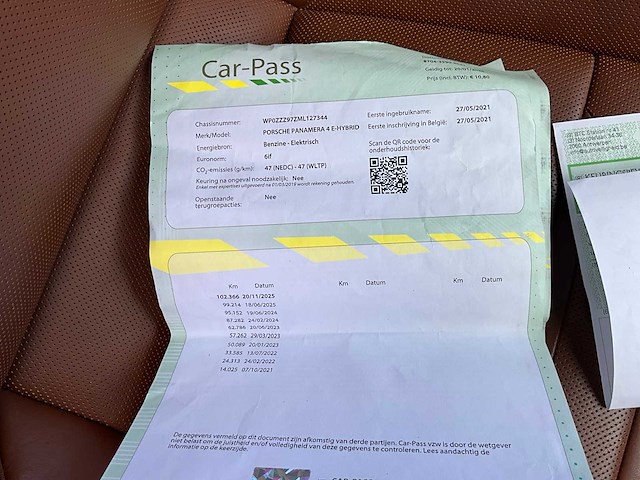 2021 porsche panamera 4 e-hybrid - afbeelding 59 van  60