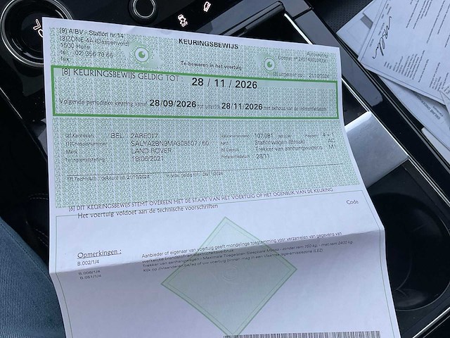 2021 range rover velar personenauto - afbeelding 32 van  41