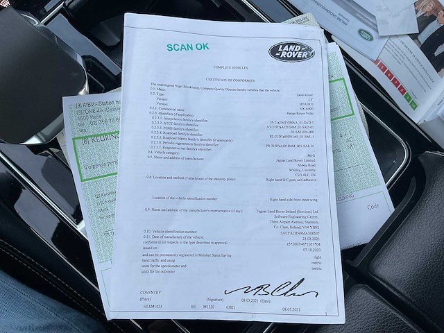 2021 range rover velar personenauto - afbeelding 33 van  41