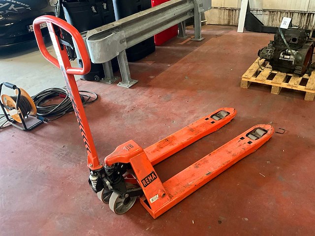 2021 rema hand hydraulische palletwagen - afbeelding 1 van  4