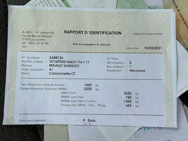 2021 renault kangoo lichte vracht - 75000km - geldige technische keuring - afbeelding 29 van  39