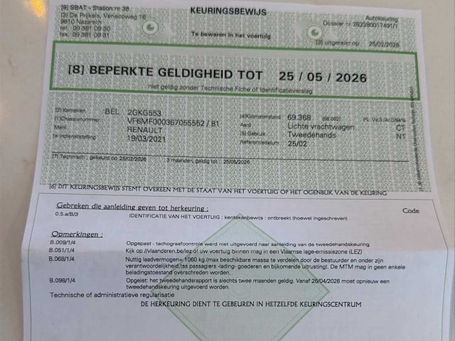 2021 renault master l2h2 mf lichte vracht - afbeelding 29 van  36