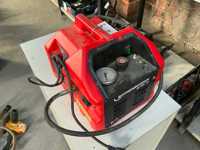 2021 rothenberger rp pro-iii elektrische testpomp - afbeelding 2 van  6