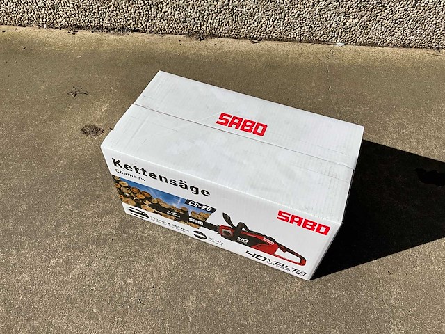2021 sabo cs-25 kettingzaag - afbeelding 3 van  11