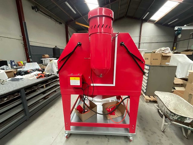 2021 sandblaster xh-sbc1200 sandstraalcabine - afbeelding 9 van  16