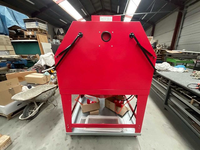 2021 sandblaster xh-sbc1200 sandstraalcabine - afbeelding 10 van  16