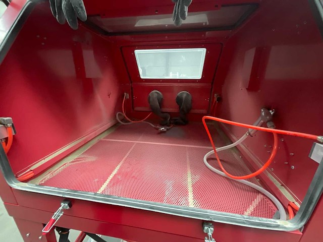 2021 sandblaster xh-sbc1200 sandstraalcabine - afbeelding 14 van  16