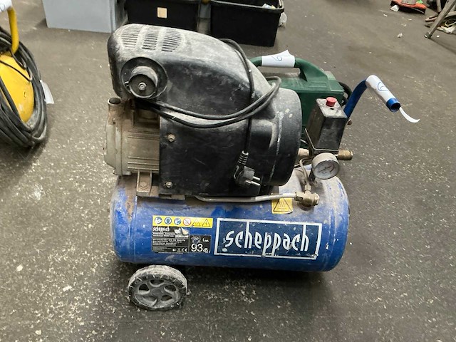 2021 scheppach mobiele mini-luchtcompressor - afbeelding 2 van  3