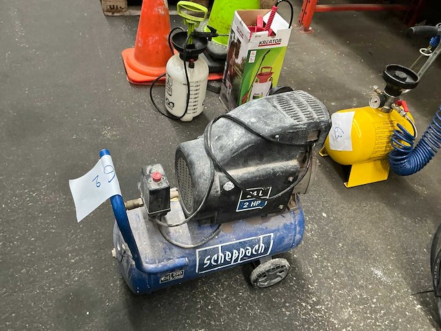 2021 scheppach mobiele mini-luchtcompressor - afbeelding 3 van  3