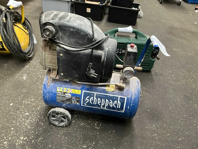 2021 scheppach mobiele mini-luchtcompressor - afbeelding 1 van  3