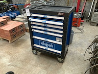 2021 scheppach tw100 gereedschapswagen - afbeelding 1 van  8