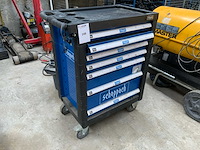 2021 scheppach tw100 gereedschapswagen - afbeelding 2 van  8