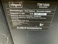 2021 scheppach tw100 gereedschapswagen - afbeelding 8 van  8