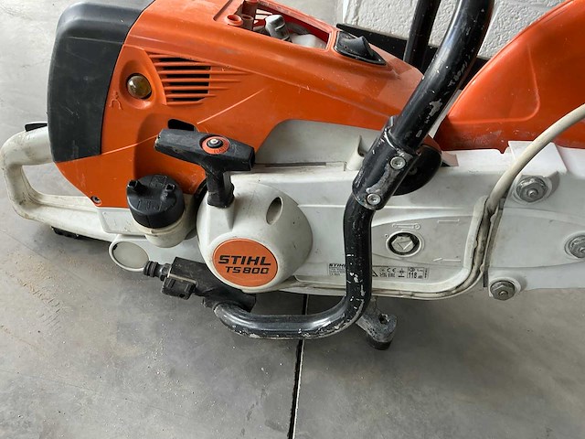 2021 stihl ts800 doorslijper - afbeelding 6 van  7