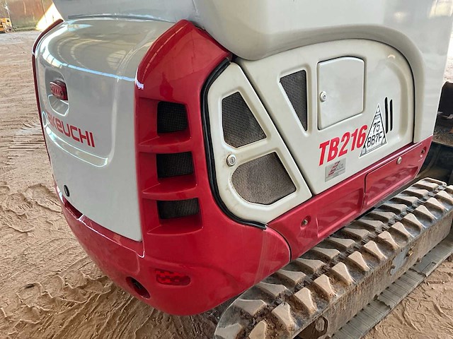 2021 takeuchi tb216 minigraafmachine - afbeelding 4 van  28