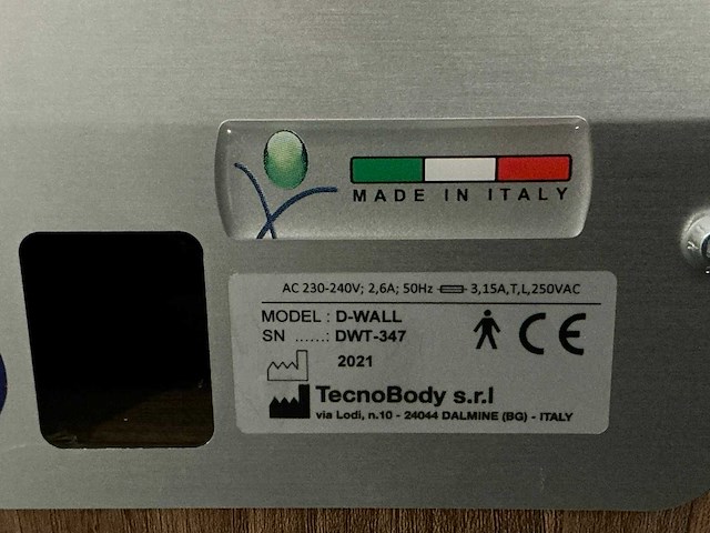 2021 tecnobody d-wall revalidatie- en screeningsapparaat - afbeelding 7 van  7