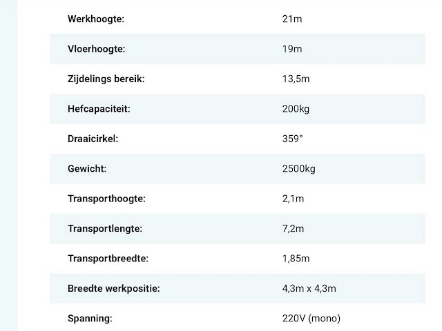 2021 thomas 210nws hoogwerker - afbeelding 28 van  35