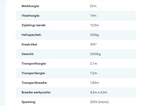 2021 thomas 210nws hoogwerker - afbeelding 28 van  35