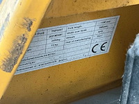 2021 totalsource trp007 hand hydraulische palletwagen - afbeelding 2 van  5