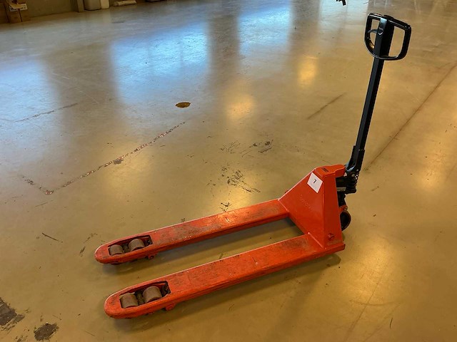 2021 toyota/bt lhm230 hand hydraulische palletwagen - afbeelding 1 van  3